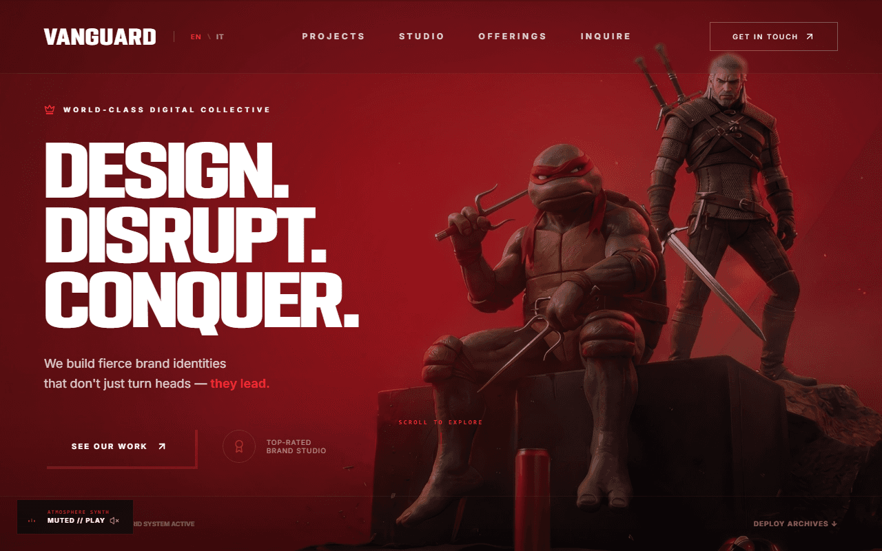 Vanguard 3D Pop-Culture Interactive Fan Lab